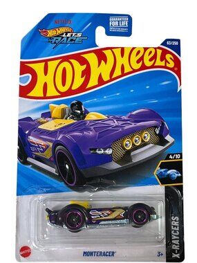 Hot Wheels Monteracer X-Raycers Purple 2024 Car 4/10 Mainline 61/250